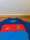 Rare Portugal National Football Team Training Jersey Size S Nike Mens