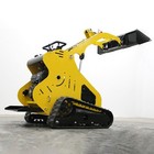 Mini Skid Steer Loader Crawler 13 5hp Skid Steer With Bucket Usa Warehouse