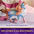 Unicorn Academy Interactive Glow Magic Skywind Unicorn Magical Lights   Sounds