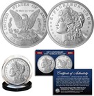 100th Anniversary Of The Final Morgan Silver Dollar Coin With Certificate  New  