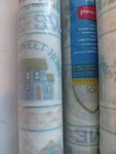 Rubbermaid Vtg 1989  Shelf Liner Home Sweet Home  Lot Of 5