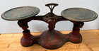 Antique Cast Iron Brass Candy Store Balance Scale General Store Fairbanks