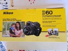 Nikon D60 10 2mp Digital Slr Camera W  18-55mm F 3 5-5 6g Vr Lens  Tested 
