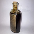 1800s Ponds Extract Embossed Medicine Bottle Sealed Antique Pharmacy Apothecary 