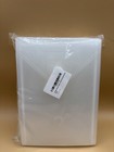 Yessart 7x9 8   Clear Plastic Envelopes Hook Loop Closure - 40 Pack
