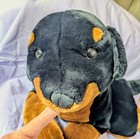 Animal Alley 32  Rottweiler Dog Plush Stuffed Animal Vtg  Floppy Large Realistic