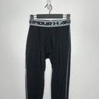 Under Armour Men   s Black Heat Gear Compression Pant Leggings Sports Size Medium