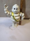 Michelin Man Bibendum Waving Cast Iron Bank Tire Mascot Advertising    Vtg  9 