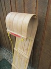 Great Old Wooden Snow Sled Toboggan 47  Long X 12  Wide Great For Decoration