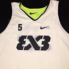 Nike Fiba Team 3x3 Reversible Ar0651-100 Basketball Jersey Neon Sz Xxl-tall  5