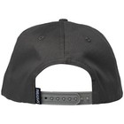 Spitfire Wheels Hat Courier Patch Snapback Charcoal black
