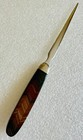 Vintage Santa Fe Stoneworks Wood Zigzagging Inlay Letter Opener