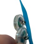 Two Vintage Mcm Confetti Lucite Buttons Metal Shanks 2 4 In 