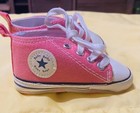 Nwot Baby Girls Boys Canvas Sneakers Soft Sole High-top Ankle Infant