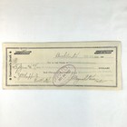 Antique Bank Drafts Lot Of 4 1903 Pratt Ks Mead St  Bank  Fowler St  Bank  More