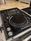  2 pioneer Cdj-2000nxs2 Pro Dj Usb Pro Turntable Excellent Condition W road Case