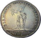 France Louis Xv Silver Jeton Coin Saint-louis Rare Duvivier Bust F 1636