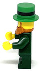 Lego Leprechaun Minifigure Series 6 Head St Patrick s Day Green Gold Torso  new 