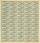 Narcissus Theatre 1924 Mexico City Theatre Picture Cupons Not Cancelled 100 Pesos