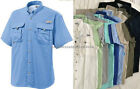 New Columbia Men Bahama Short Sleeve Shirts  Xs-s-m-l-xl-xxl