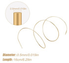 14k Gold Solder Wire For Jewelry Making  6 3 Inch Long Easy Solder Gold Welding