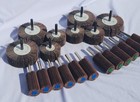 Abrasive Flap Wheels - Multiple Grits sizes - 20 Pack