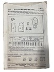 Vintage 40s Butterick 3317 Sewing Pattern Small 14-14 5 Men s Sport Shirt Uncut 