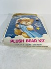 Vintage Titan Needlecraft Plush Bear Kit Teddy Beddy Bear 1986 12    Tall Nip 1407