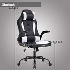 Gaming Chair Racing Style Office Chair High Back Desk Chair Executive Pu 
