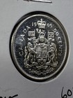 1965 Canada 50 Cents Proof Like Silver Coin