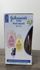 Johnson s First Touch Baby Gift Set Includes Baby Bath Body Lotion Rash Cream3ct