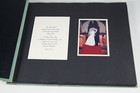 Vtg 1960s Wedding Scrapbook Mcm Album Color Black   White Photos 60  Pictures