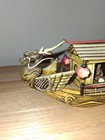 Vtg Japanese  Celluloid Dragon Boat