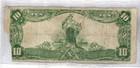 1902    10   Large National Currency Note   New York   F   pc  Out 