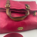 Fossil Explorer Hobo Messenger Pink Shoulder Bag Purse