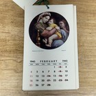 1945 Madonna Religious Paper Calendar Catholic Paintings