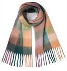 Womens Winter Oversized Chunky Plaid Blanket Scarf Thick Warm Shawl Wrap