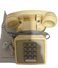 Vintage Western Electric 2500dmg   Beige Push Button Telephone