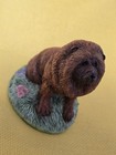 Vintage Chow Chow Ceramic Figurine From The Earl Sherman Collection   Rare 