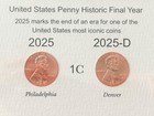 Historic Last Penny Set     2025 P   D Coin Set     Brilliant Uncirculated  bu 