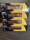 K-line Southern Pacific Daylight O Gauge Aluminum Passenger Cars Lighted