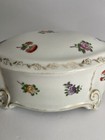 Vintage Victorian Style Jewelry trinket Box - Made In Japan - Vanity Decor