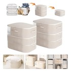 Compression Storage Bags For Bedding 136l 2pcs Ultra Space X-large-2pcs Oatmeal