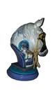 Spirit Horse - Figurine - Wolf Spirit - Horse Bust Statue - Rare