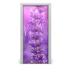 3d Home Art Door Wall Self Adhesive Removable Sticker Flowers Lavender Field