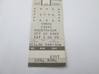 Styx  Concert Ticket Omaha Ne 10 22 1983 Civic Auditorium Rock Music