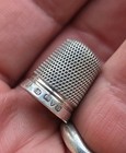 Antique Boxed Charles Horner Silver Thimble  Chester 1920 
