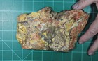Really Rare Quality Paint Rock Agate End Cut Slab