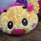 Dan Dee Collector Large Caterpillar Plush Yellow Pink Purple Red 29    Excellent E