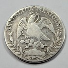 1832 Mexico Silver 8 Reales Cap   Rays Circulated Zacatecas Zs Nice  j415